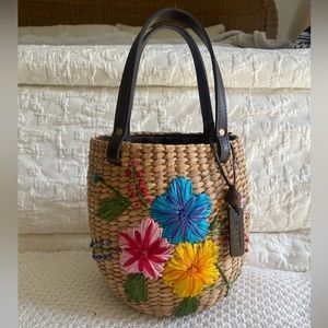 Vintage Esprit Rattan Bag - early 2000s